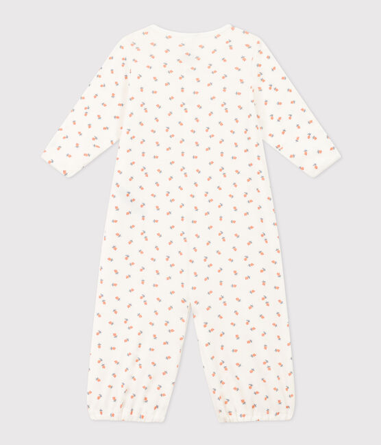 Mono saco de algodón estampado blanco MARSHMALLOW/blanco MULTICO