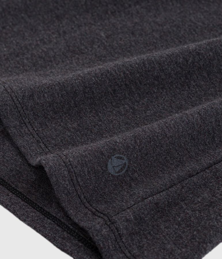 Camiseta Ic&oacute;nica de manga corta de algod&oacute;n para mujer gris