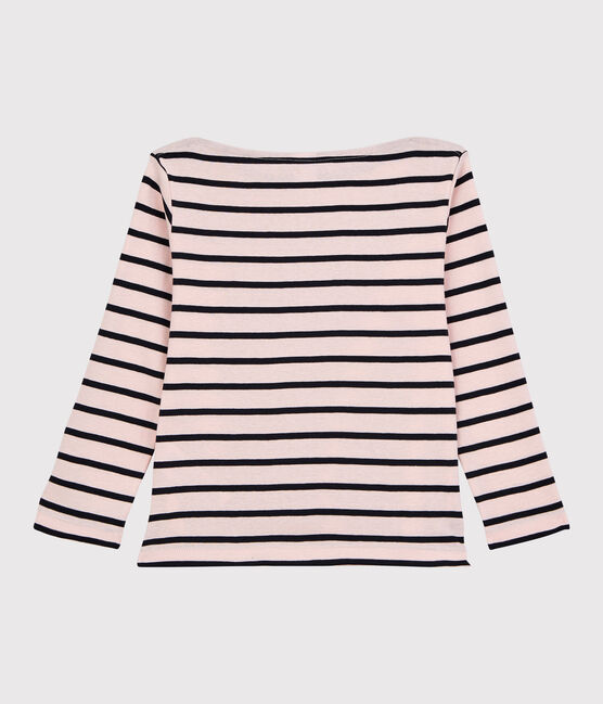 Camiseta de algodón de niña/niño rosa MINOIS