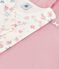 Juego de camisetas infantiles de algodón de manga larga con estampado de flores variante 1