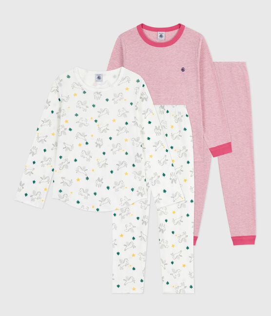 Juego de pijamas infantiles de algodón estampado variante 1