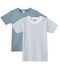 Lote de 2 camisetas de manga corta para niño blanco LOT