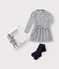 Estuche de regalo con vestido y leotardos para niña variante 1
