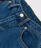 Pantalón denim recto para mujer azul DENIM MOYEN