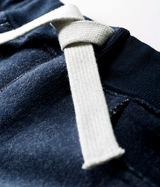 Pantalón de muletón para bebé niño azul SMOKING CN
