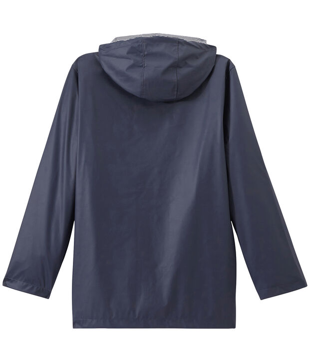 Chubasquero ic&oacute;nico unisex azul