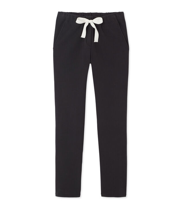 Pantalon femme en coton stretch gris Capecod