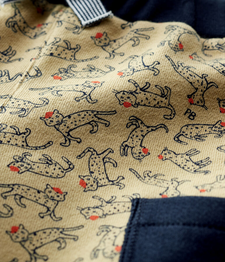 Pantal&oacute;n de mulet&oacute;n de beb&eacute;. beige JERRYCAN/ MULTICO