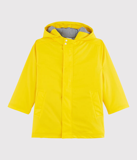 Impermeable abrigo para niña/niño amarillo JAUNE