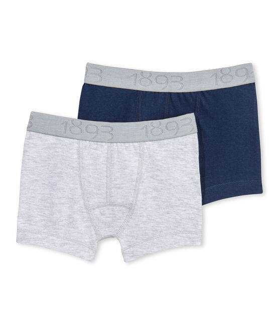 Set of 2 boy's Lycra jersey boxers - Previous collection lote .