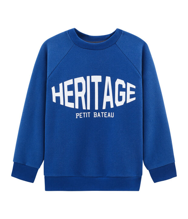 Sudadera de ni&ntilde;o azul