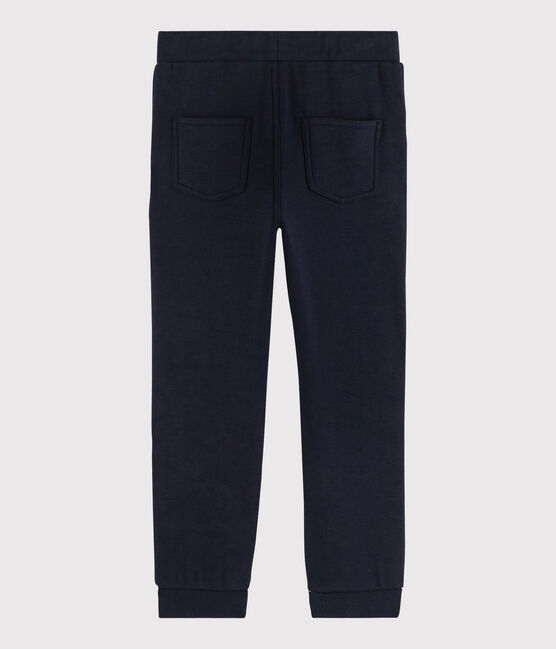 Pantalón de muletón para niño azul SMOKING