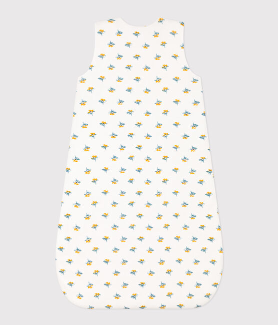Saco de algodón con flores TOG 2 blanco MARSHMALLOW/blanco MULTICO