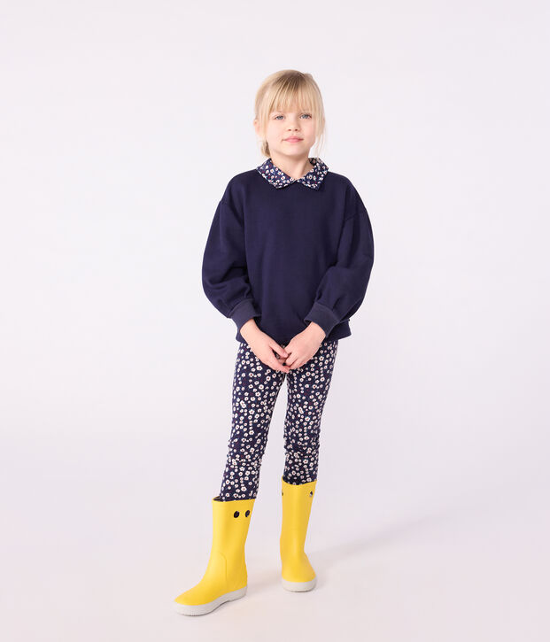 Sudadera infantil lisa de algod&oacute;n SOIR