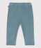 Pantalón de rizo aterciopelado liso para bebé GOBELIN
