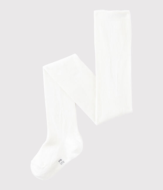 Leotardos niña blanco MARSHMALLOW
