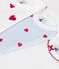 Juego de bodis de algod&oacute;n de manga corta con estampado de corazones para beb&eacute; multicolor