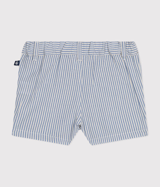 Pantalón corto de milrayas para bebé GAULOISE/ MARSHMALLOW