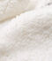 Chaleco de bebé niña de borreguillo blanco MARSHMALLOW