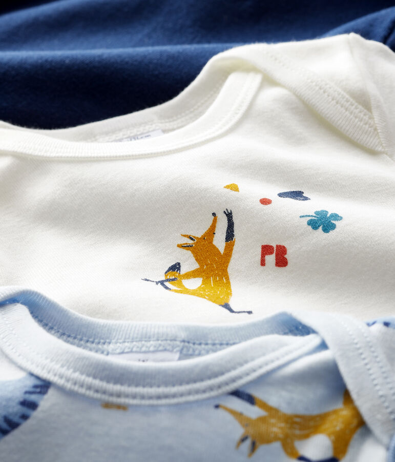 Juego de 3 bodis de manga larga para beb&eacute; ni&ntilde;o variante 1