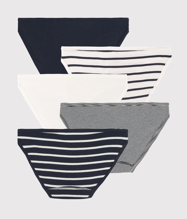 Lote de 5 braguitas para mujer multicolor