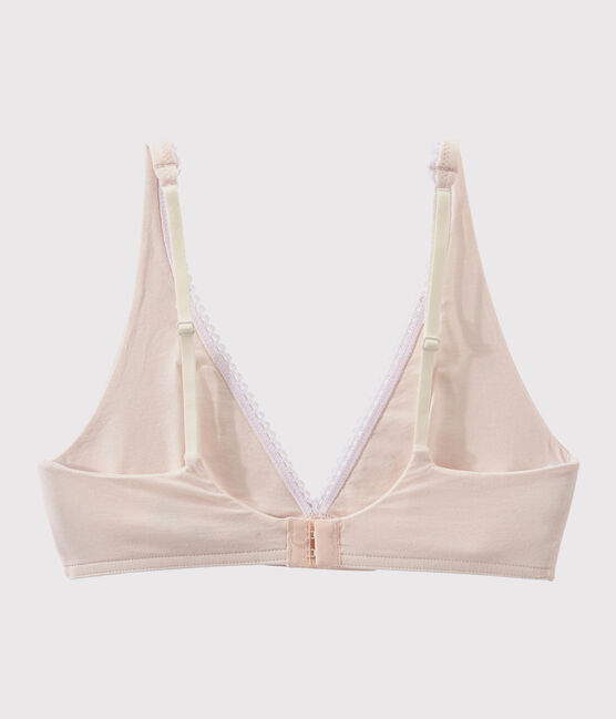 Sujetador liso rosa FLEUR