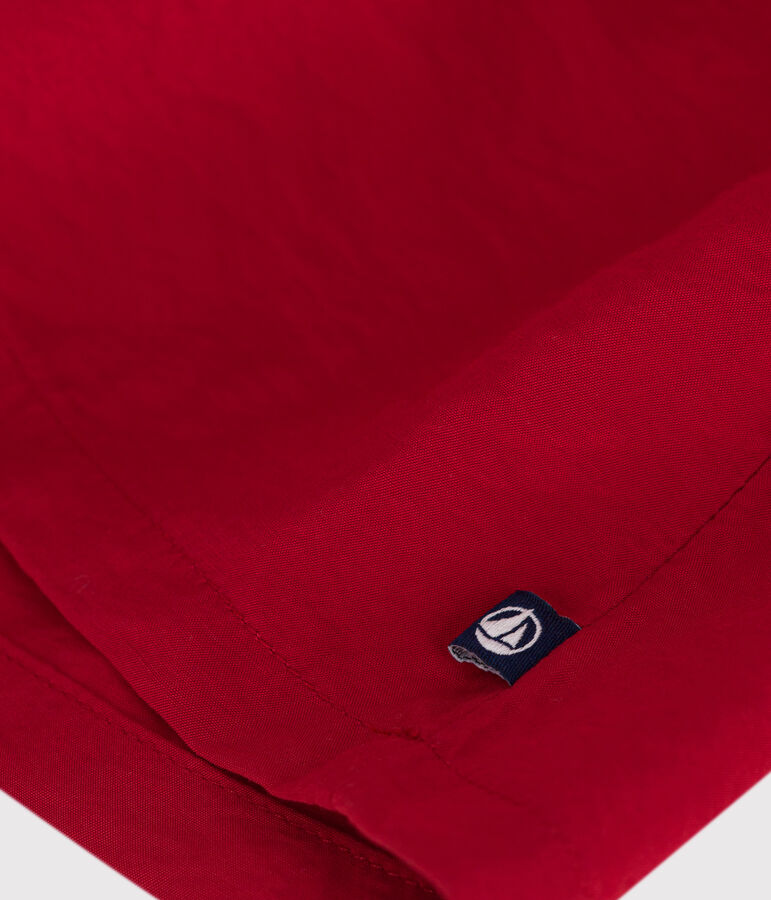 Vestido de manga larga para beb&eacute; rojo