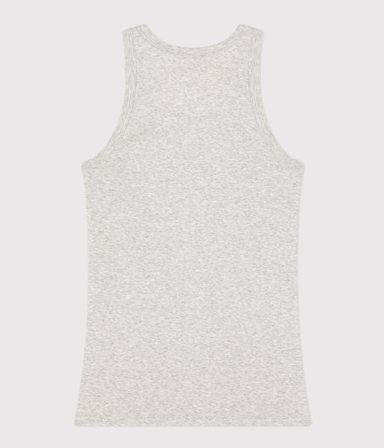 Camiseta de tirantes L'ICONIQUE de algodón orgánico de mujer gris BELUGA CHINE