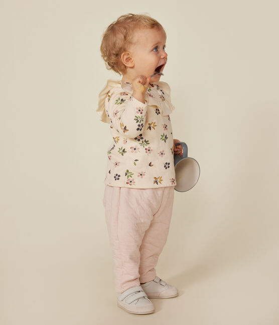 Blusa de túbico para bebé blanco AVALANCHE/ MULTICO
