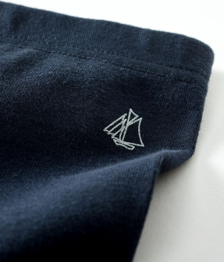 Leggings de algod&oacute;n de beb&eacute; azul