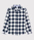 Camisa a cuadros de niño