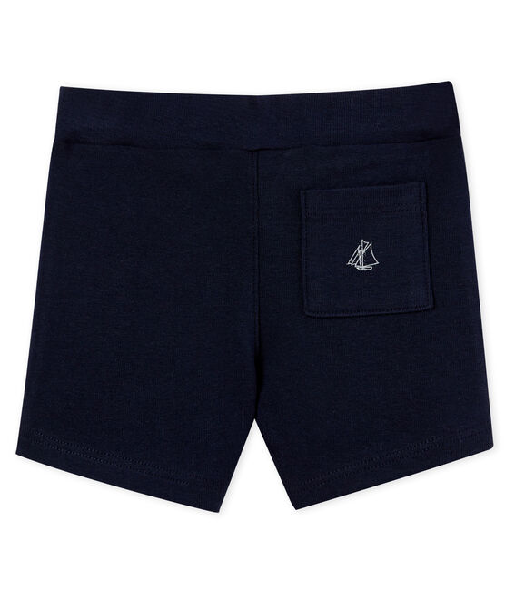 Shorts lisos para bebé niño azul SMOKING