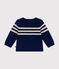 Jersey de punto tricotado con lana azul MEDIEVAL/ AVALANCHE