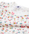Camisón para niña de punto blanco MARSHMALLOW/blanco MULTICO