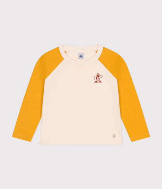 Camiseta de algodón de manga larga de niño AVALANCHE/ BOUDOR