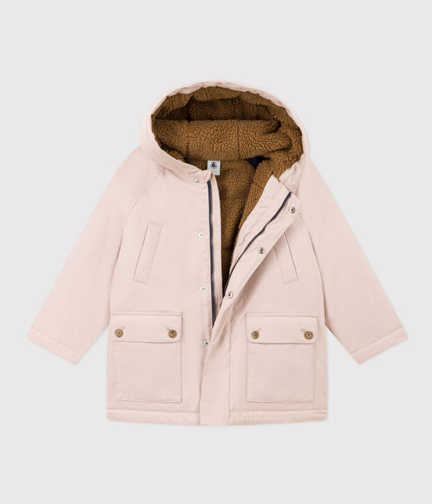 Parka de ni&ntilde;a/ni&ntilde;o rosa