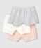 Lote de 3 culottes de niña variante 1