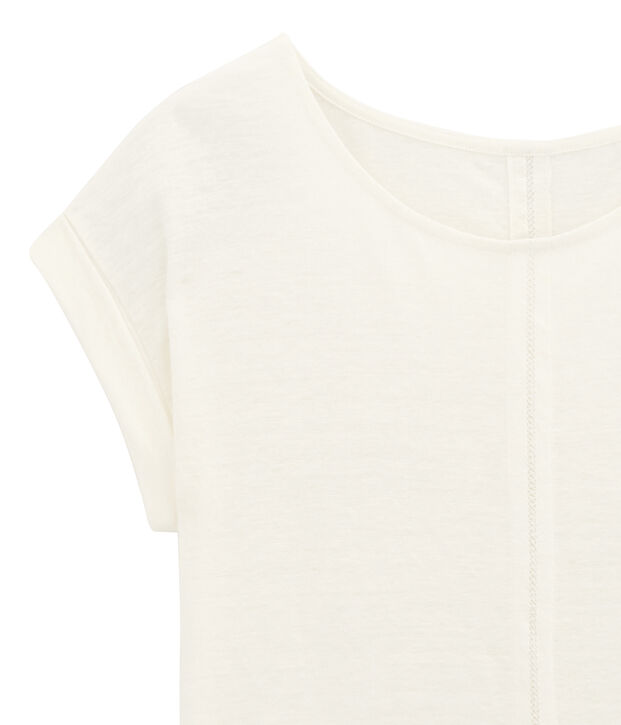 Camiseta de manga corta blanco