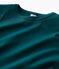 Camiseta de cuello redondo emblemática de algodón de mujer verde PINEDE