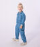 Mono infantil largo de algod&oacute;n azul DENIM CLAIR
