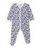 Pijama estampado para bebé niña blanco ECUME/blanco MULTICO