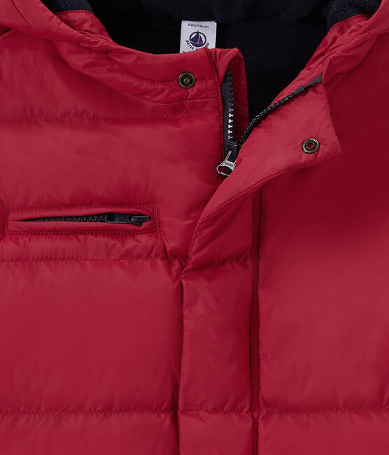 Doudoune para niño deperlante rojo TERKUIT