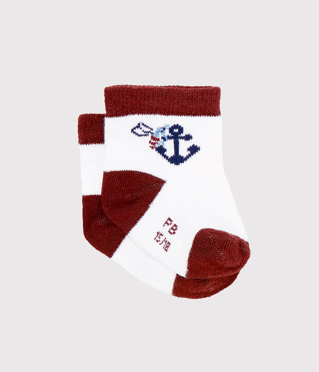 Lote de 2 pares de calcetines para beb&eacute; ni&ntilde;o multicolor
