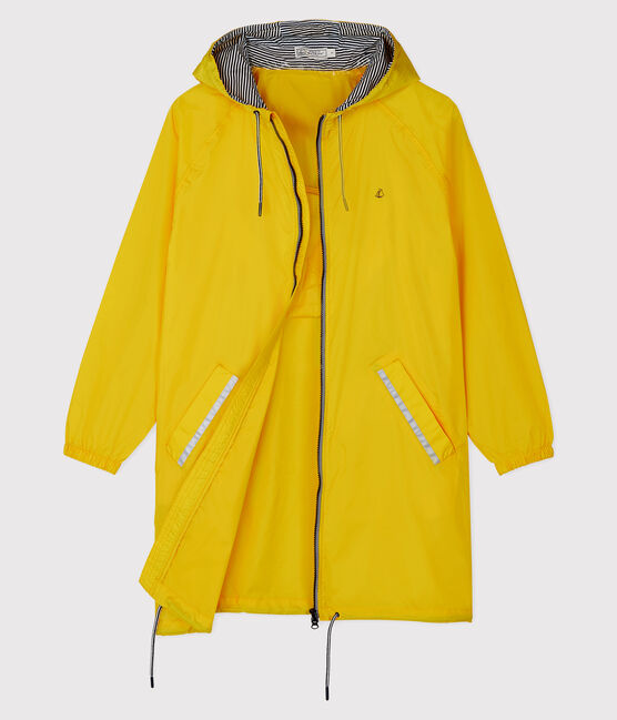Cortavientos largo para mujer amarillo JAUNE