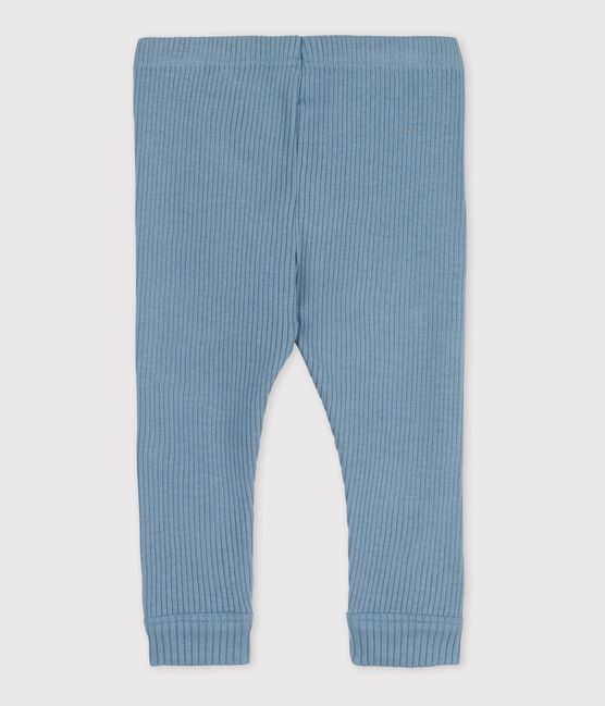 «Leggings» de punto calado de bebé azul ROVER