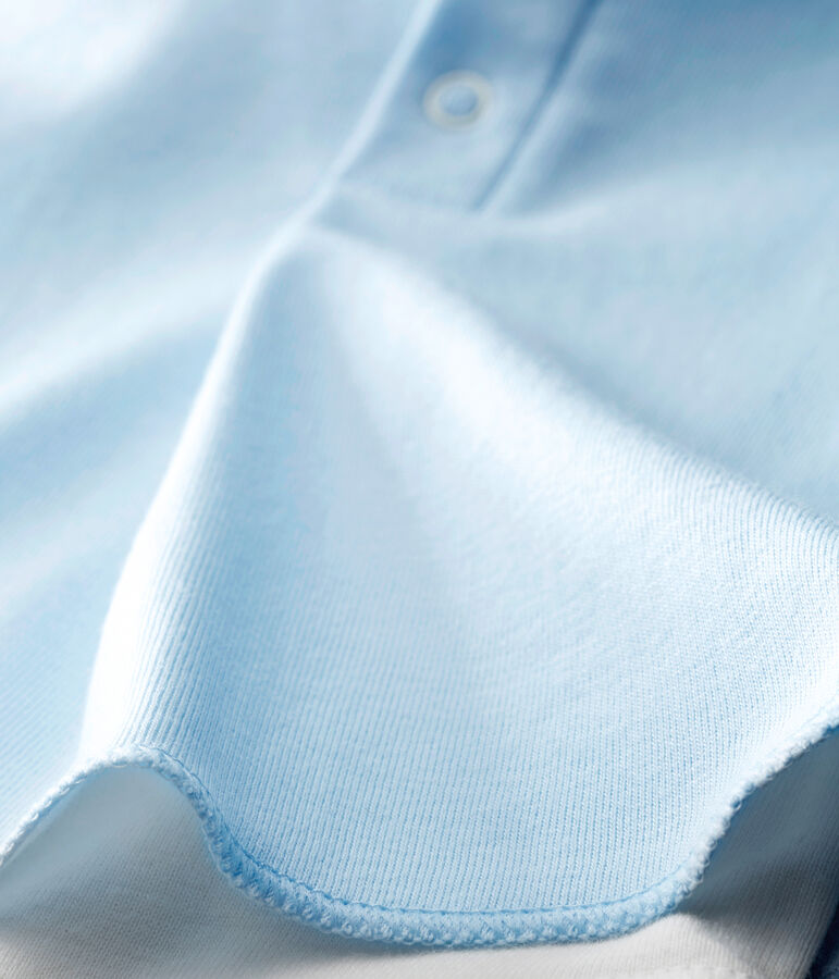 Body camiseta para beb&eacute; ni&ntilde;o de manga larga azul FRAICHEUR