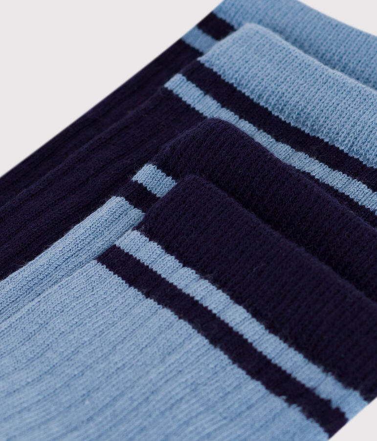 2 pares de calcetines infantiles de algod&oacute;n variante 1