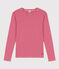 Camiseta L'ICONIQUE de algodón con cuello redondo para mujer rojo CORRIDA/blanco MARSHMALLOW
