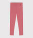 Leggings de punto y elastano para niña