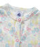 Cárdigan estampado para bebé niña blanco ECUME/blanco MULTICO